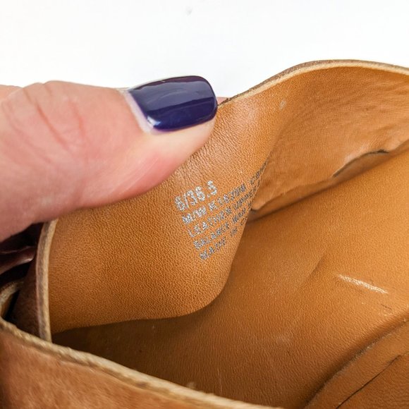 Kork-Ease Sabrina Leather Strappy Platform Sandal Brown Size 6/36.5 - Picture 11 of 16